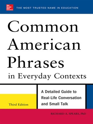 cover image of Common American Phrases in Everyday Contexts